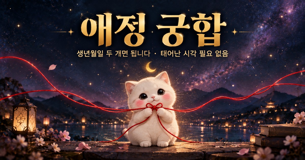 애정 궁합
